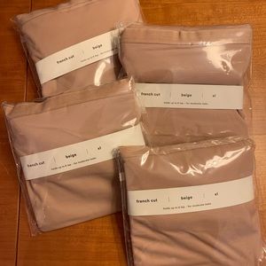 NEW! Set of 4: Speax by Thinx XL French cut panties (formerly Icon Undies).